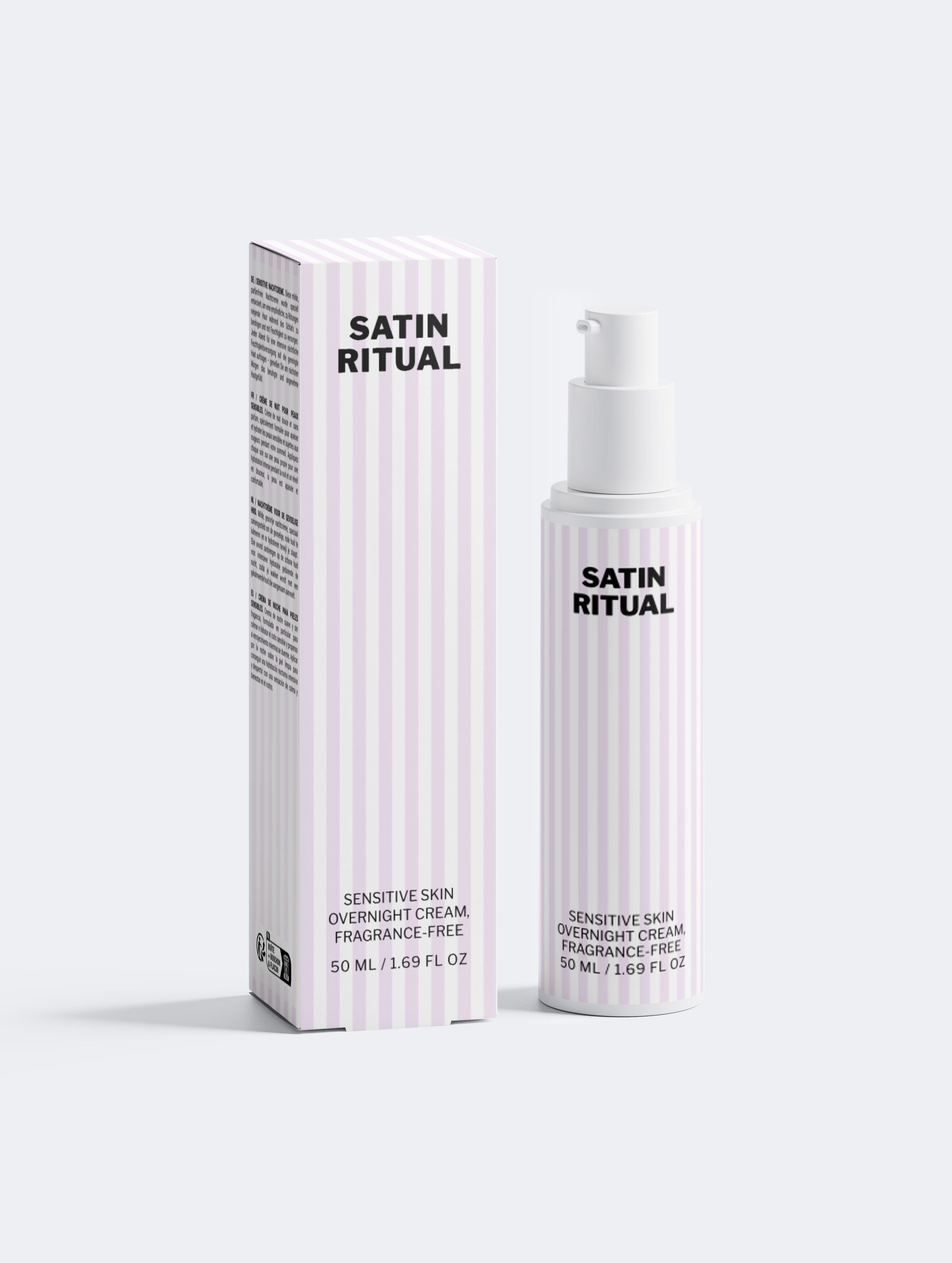 Sensitive Skin Overnight Cream, Fragrance-Free