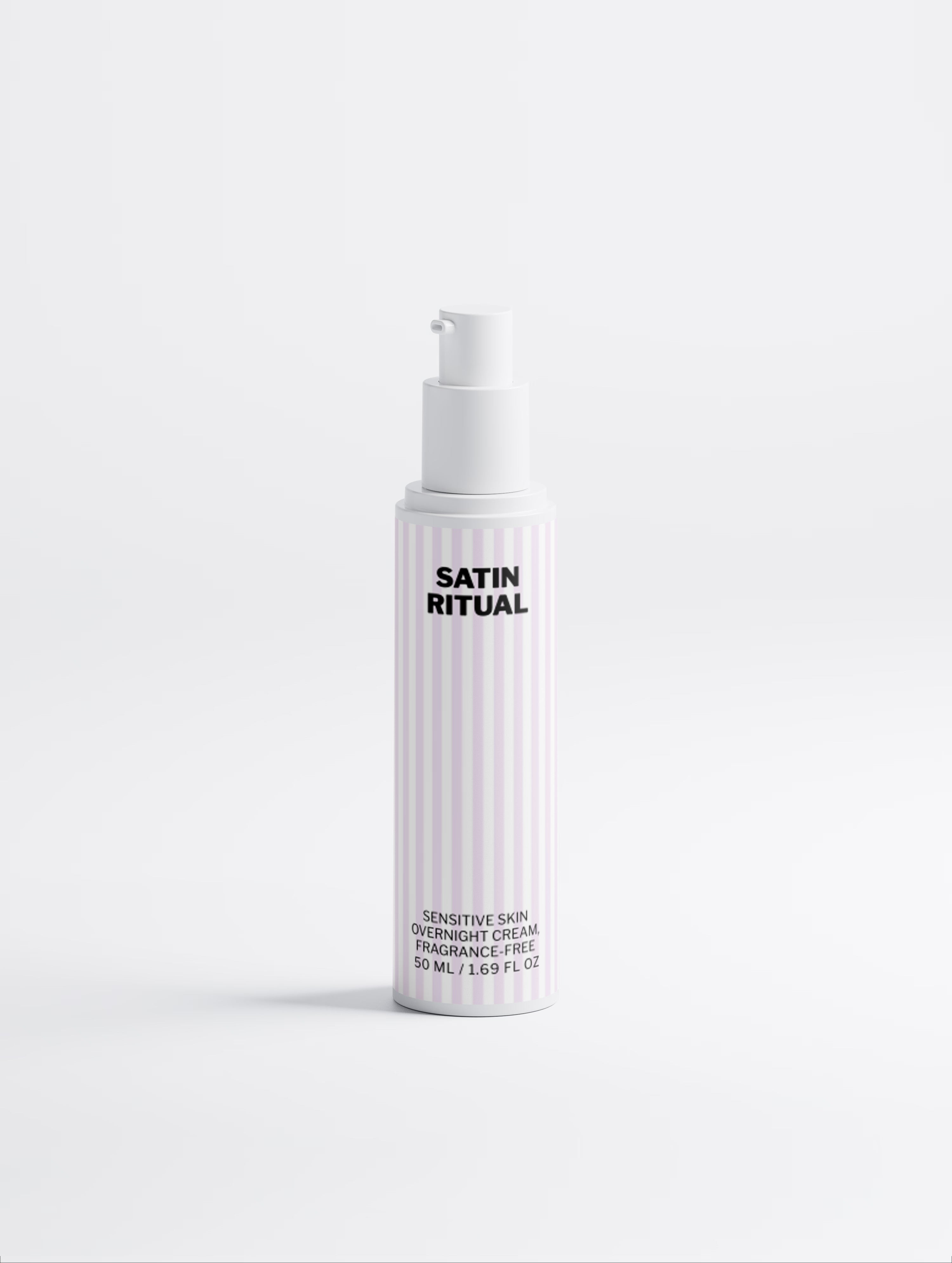 Sensitive Skin Overnight Cream, Fragrance-Free